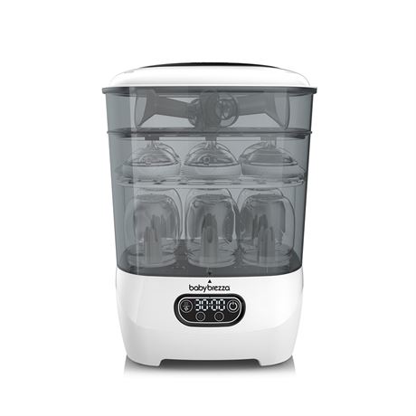 Baby Brezza Bottle Sterilizer and Dryer Advanced, 33% Faster, HEPA Air Filter