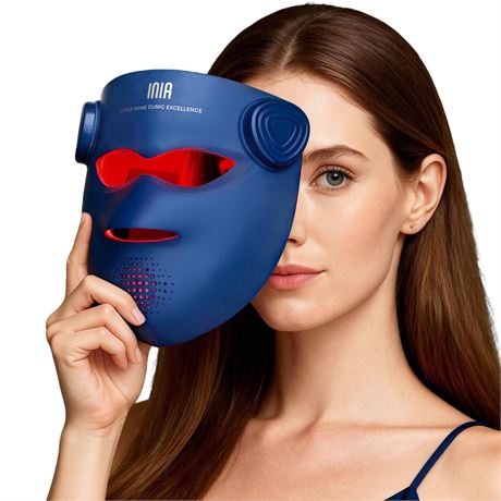 Red Light Therapy Mask, 4D Full Face, 320 LEDs
