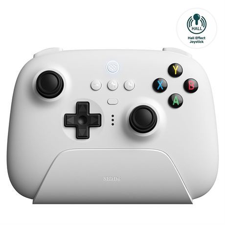 8BitDo Ultimate 2.4G Wireless Controller, Hall Joysticks, Dock – Manette