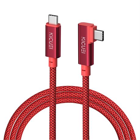 KICUEI USB-C Tethering Cable 16.5ft, 20Gbps, 4K@60Hz
