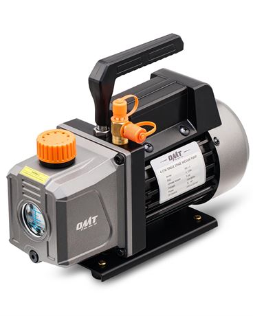 OMT 4 CFM Single Stage Vacuum Pump for R134a R410a R22 Auto AC HVAC Kit – Pompe