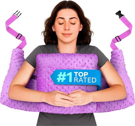 Zomaple Post Mastectomy Pillow, Post-Op Recovery Support, Washable Cover